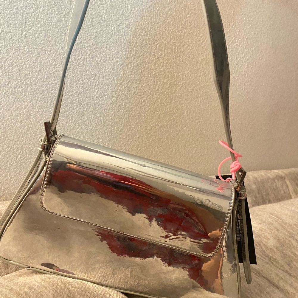 Silver purse